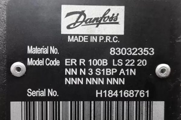 薩奧丹佛斯柱塞泵ERR100、ERR130、ERR147系列參數(shù)